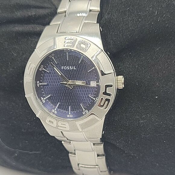 Fossil PR5334 Women Silver Stainless Steel Analog Dial Quartz Wrist Watch DE232 - Picture 2 of 10